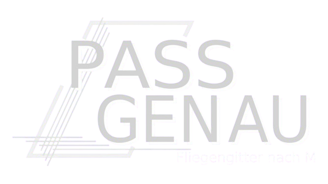 Home 24 Logo Passgenau - Fliegengutter nach Maß aus Coesfeld in weiß, grau